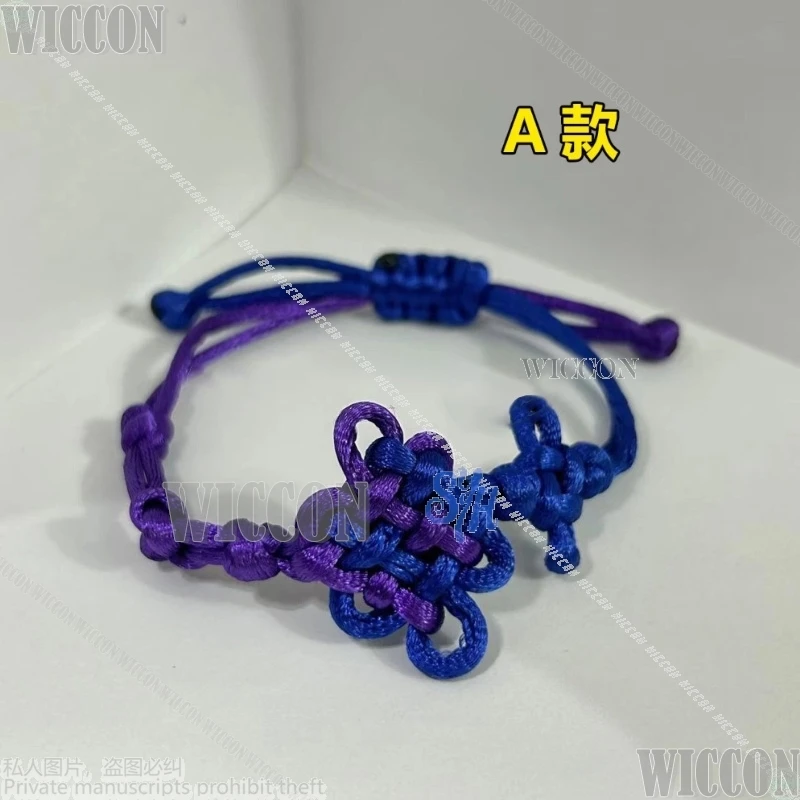 Rumi Jinu Rujinu Chinese Knot Couples Bracelets Anime Kpop Demon Cosplay Two Color Saja Boys Huntrix Love Halloween Carnival Cos - Image 6