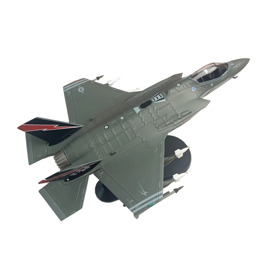 Échelle 1:72 1/72 US Army F-35 F-35A F35 pluies II Joint Strike Jet Fighter Diecast Metal Avion Modèle Jouet pour Enfants