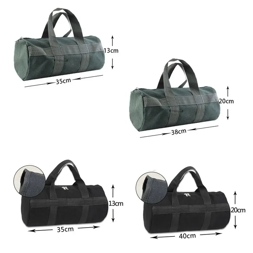 Creative Multi-function Tool Storage Bags Canvas Cleaning Organizer Storage Bag Electrician Tool Bag Toolkit Pouch