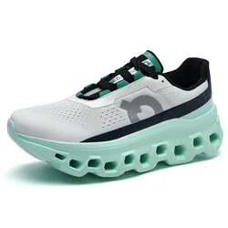 Zapatillas para correr al aire libre para hombre, calzado informal con amortiguación, marca de lujo, zapatos básicos para caminar, tendencia de gimnasio, invierno, 2024