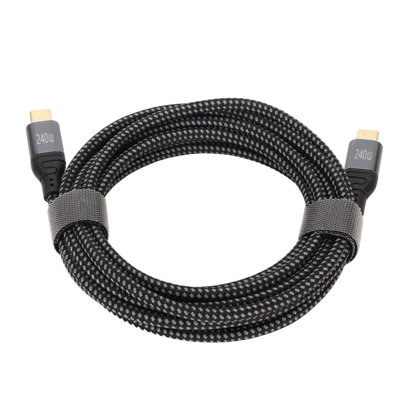 9.8ft Type C Charging Cable USB-C to USB-C, 480Mbps Data Transfer, Durable Nylon, PD240W E-Mark, for family Friendly