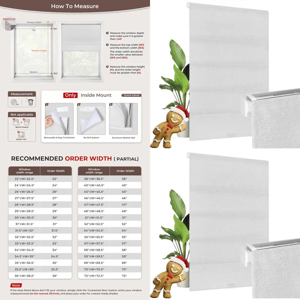 Kabellose römische Farbtöne aus grauem Leinen, verdunkelnd isoliert, 27 x 64 für Schlafzimmerfenster