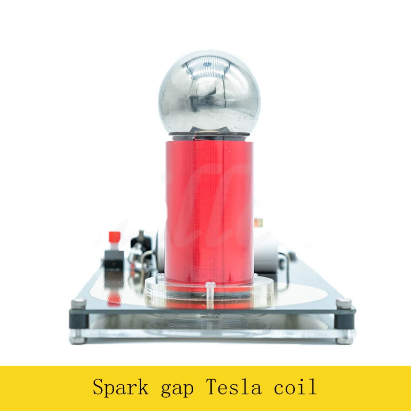 Equipo de laboratorio científico de alta eficiencia de conversión, Super Mini generador de rayos artificiales, bobina Tesla
