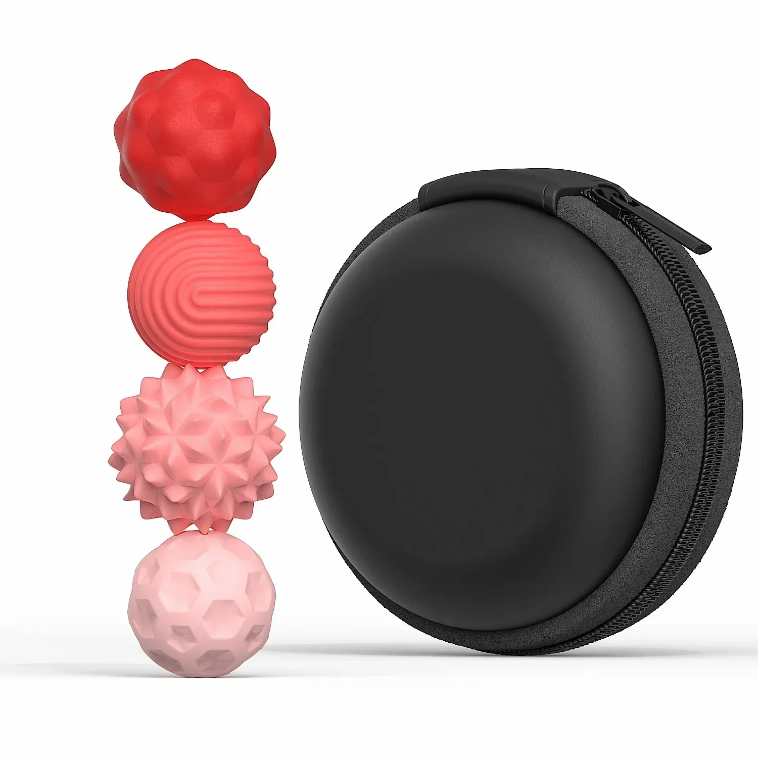 Boules sensorielles magnétiques en Silicone, 4/8 pièces, jouet Fidget, balles d'inquiétude, autisme, apaisant, jouet sensoriel pour enfants et adultes, soulagement du Stress