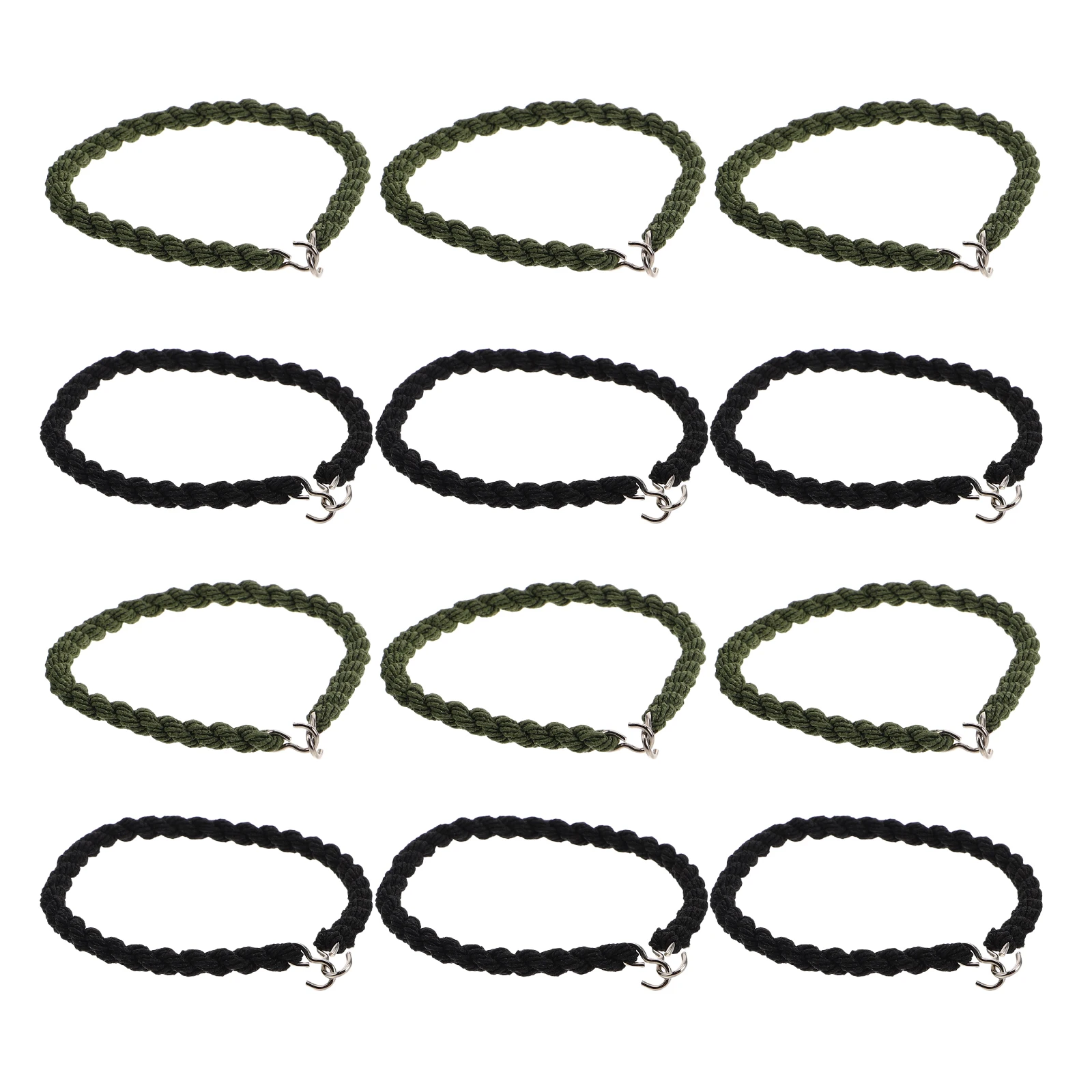 

12Pcs Elastic Boot Bands For Outdoor Activities Boot Bands With Hooks For Hiking Camping And Climbing Elastic Straps