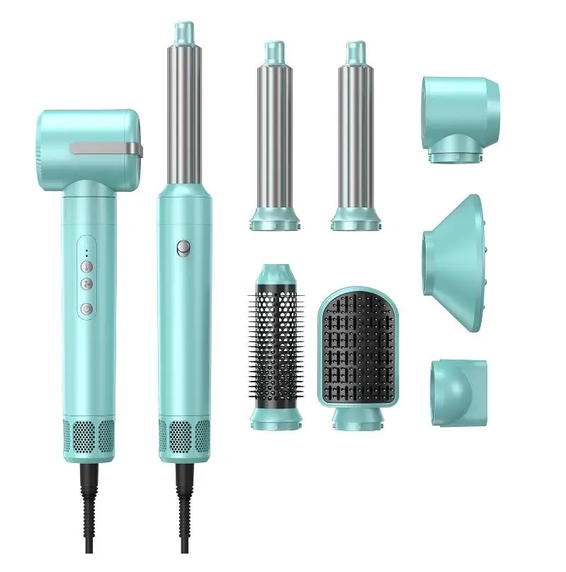 

Hair Styler 7 in 1 Hot air Brush Comb High Speed Hair Dryer Professional Straightener Electric Hair Curler Curling Irons