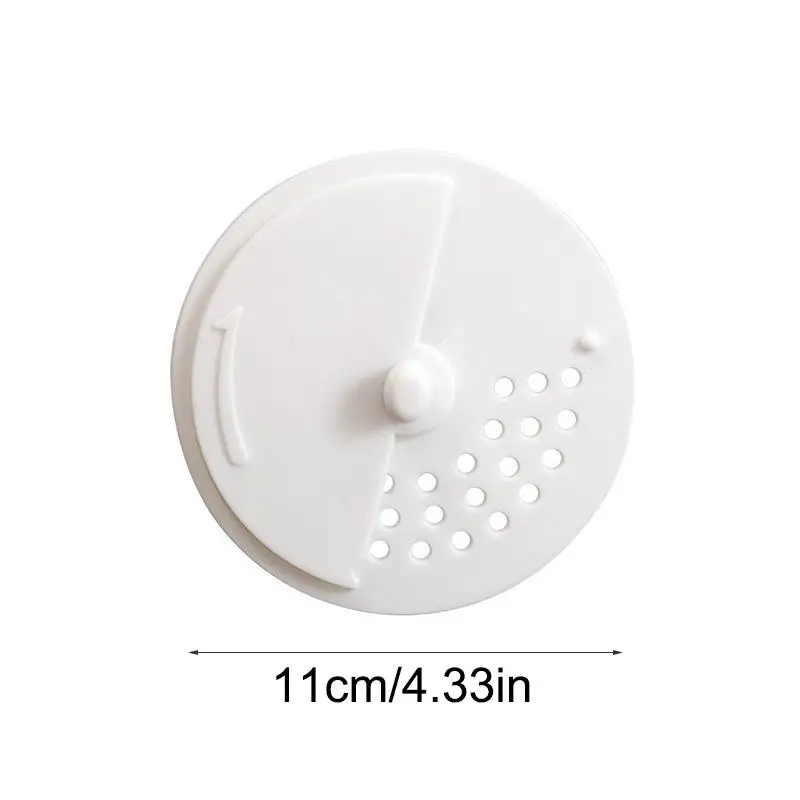 

Sink Sewer Lid With Drain Holes Adjustable Anti-Clogging For Kitchen Bathroom Rotatable Anti-odor Drain Cover Hair Filter