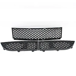 Exterior Front Bumper Lower Center Grille Mesh For BMW 7 Series E65 E66 LCI 2005-2008 51117135573 51117135563 51117135564