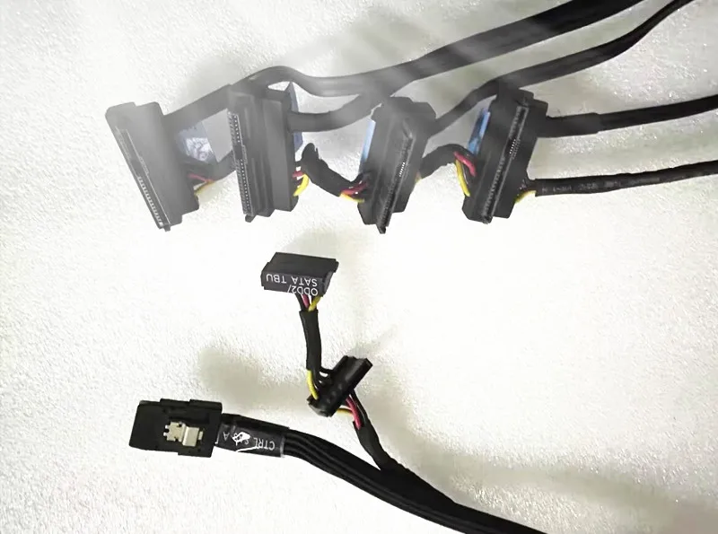 SAS HDD PowerEdge T420 Cable T320 T420 SAS cable SFF8087 to 4xSFF8482 with 12-pin Dell 0NFJ71 NFJ71