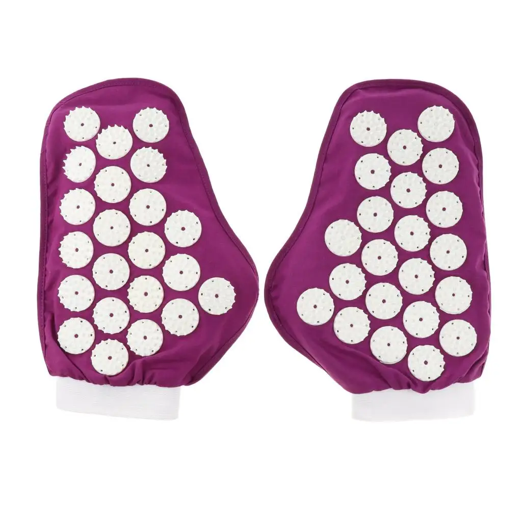 Massage Acupuncture Gloves for Pressure Points Pain Relief Relaxation Massage Tool for Office Travel Home Use