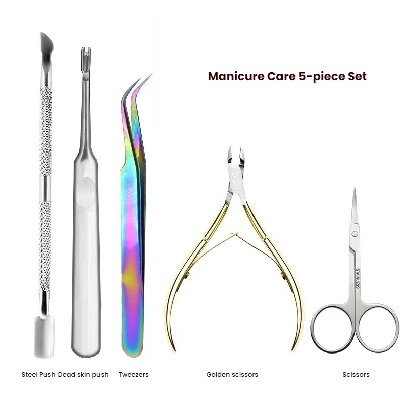Conjunto profissional de ferramentas para arte em unhas, kit completo de ferramentas de manicure para abertura de loja, grau de salão para projetos de design de cuidados com as unhas