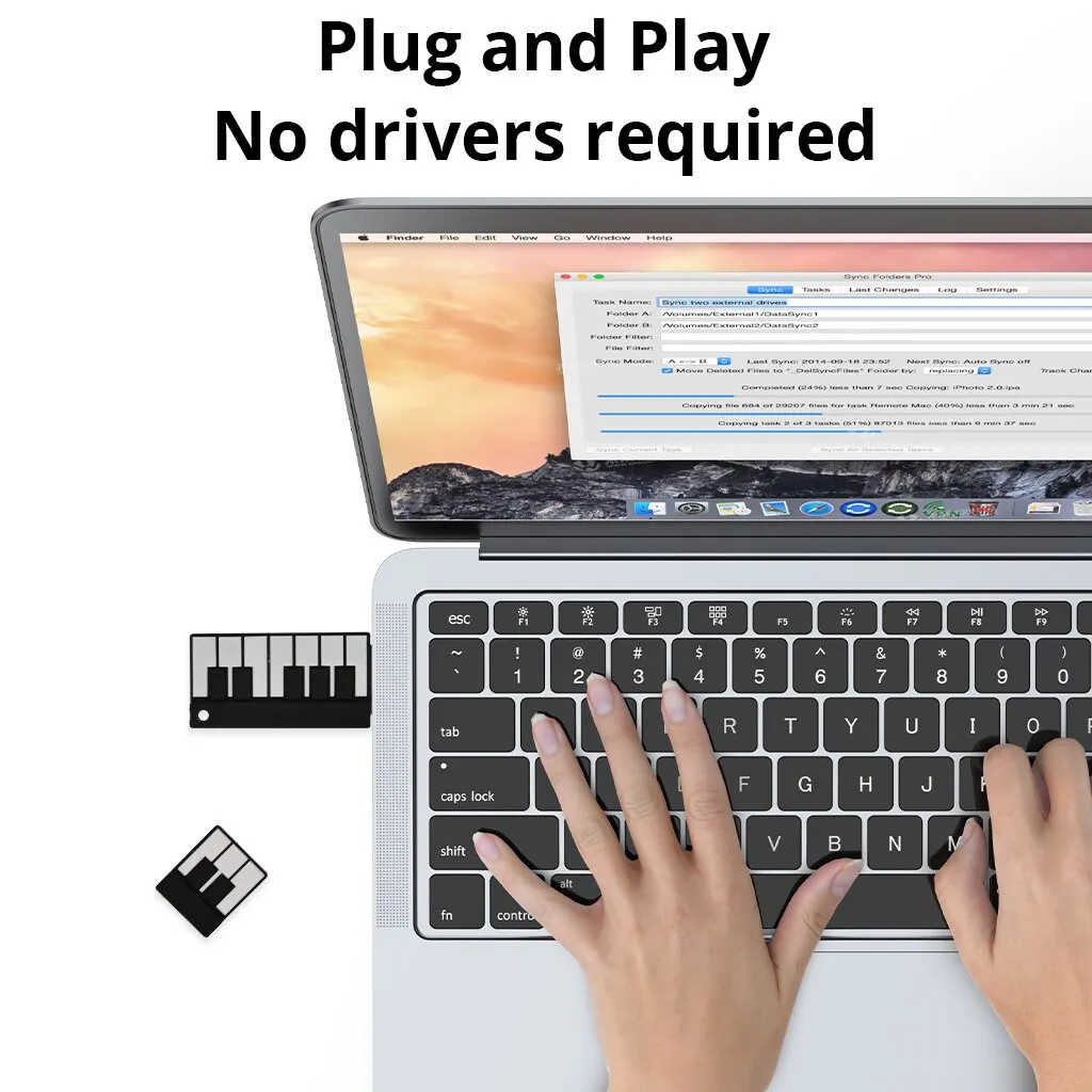 Cartoon Piano Key Flash Drive 64GB Memory Stick USB Flash Drive 64GB2.0 Cartoon Pen Drive 64GB USB Stick 64GB Gift USB image 6