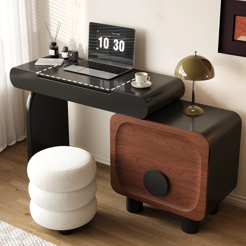 플립 북유럽 의자 세면대 테이블 검정색 작은 접이식 거울 소녀 서랍 드레서 캐비닛 의자 독특한 Coiffeuse 가구