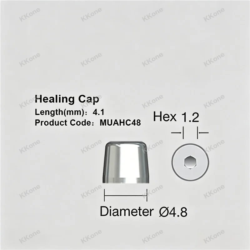 10Pcs Dental Implant Composite Healing Protection Cap For Neo Biotech System Laboratory Restoration Accessories