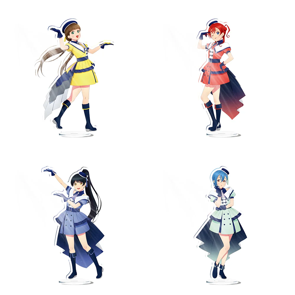 Аниме Love Live 15 см акриловая подставка Kousaka Honoka Minami Kotori аксессуары Декор подарки изысканные настольные украшения