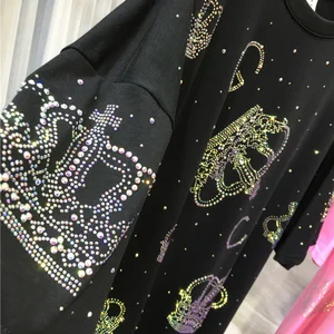 XL-4xl Plus Size T-Shirt mit Strahlenkronen Luxus großer Größe für Frauen Männer Sommer Frauen Frauen mollig y2k 11 Hauptverkaufsbluse Bluse - №10