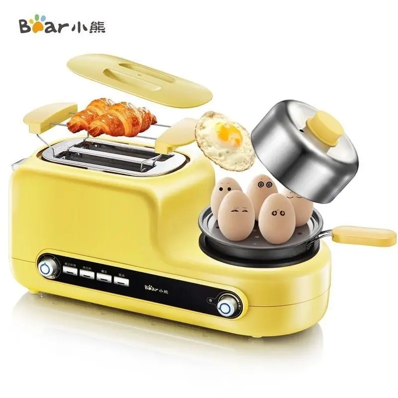Toaster Home 2 Pieces Breakfast Toaster Bear Driver Automatic Toast sandwich maker tost makinesi