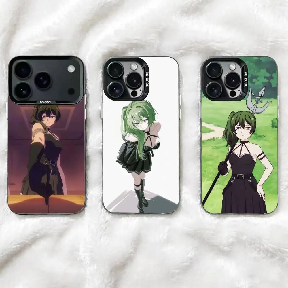 

S Sousou no F Frieren Ubel Phone Case For iPhone 17,16,15,14,13,12,11 Plus,Pro Max,XS,Colorful Silver Black Cover