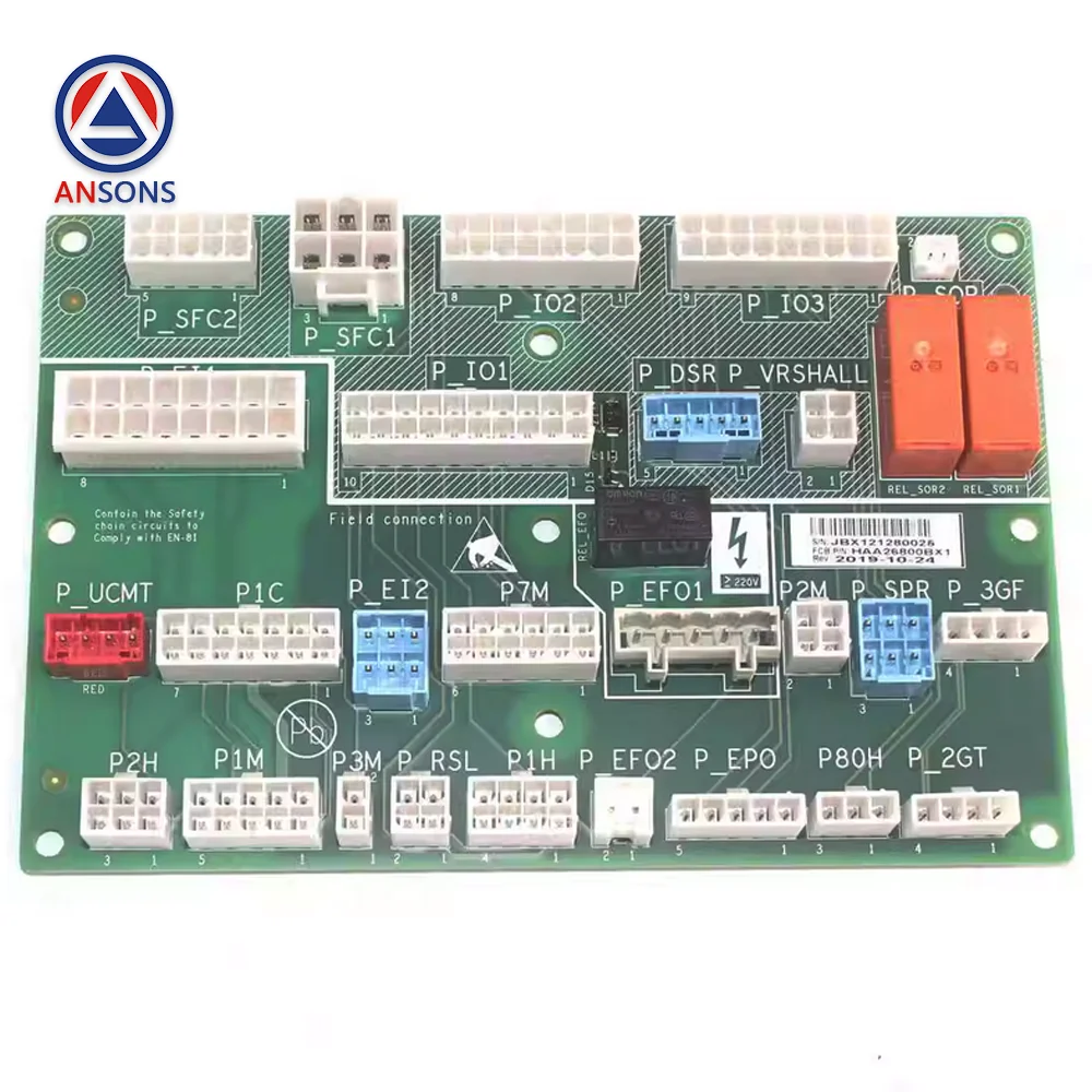 HAA26800BX1 ACD5MRL OTIS Escalator Main PCB MRL Control Cabinet Conversion Board Ansons Escalator Spare Parts