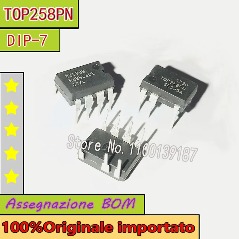 10pcs/lot  TOP258PN DIP-7 power chip