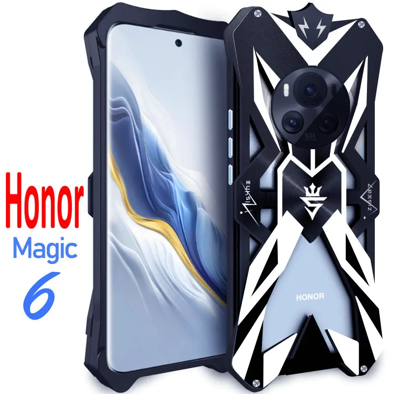 Honor Magic 6 PRO Magic6 Cooling Bumper Case Luxury Powerful Screw