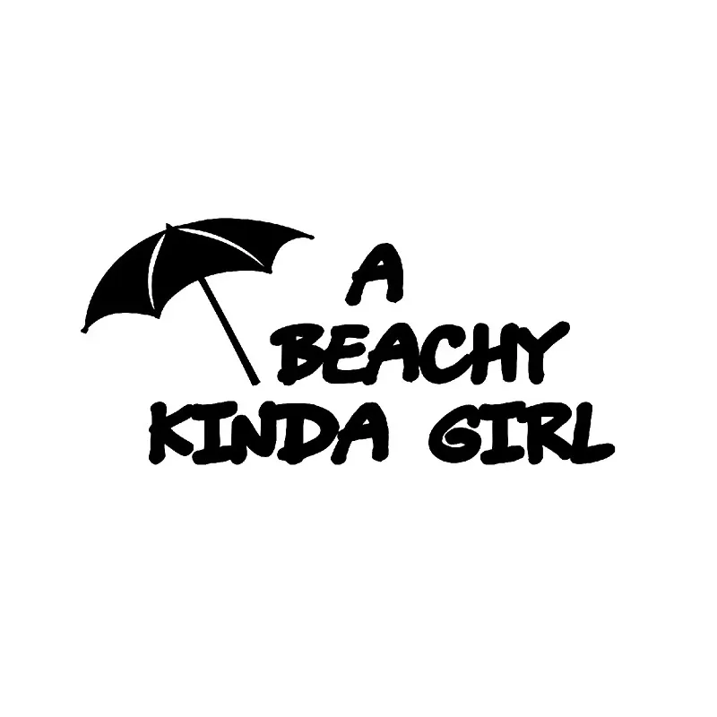 

15*6,9 см оконный бампер аксессуары для мотоциклов декоративные виниловые автомобильные наклейки пляжная девушка дизайн стиль