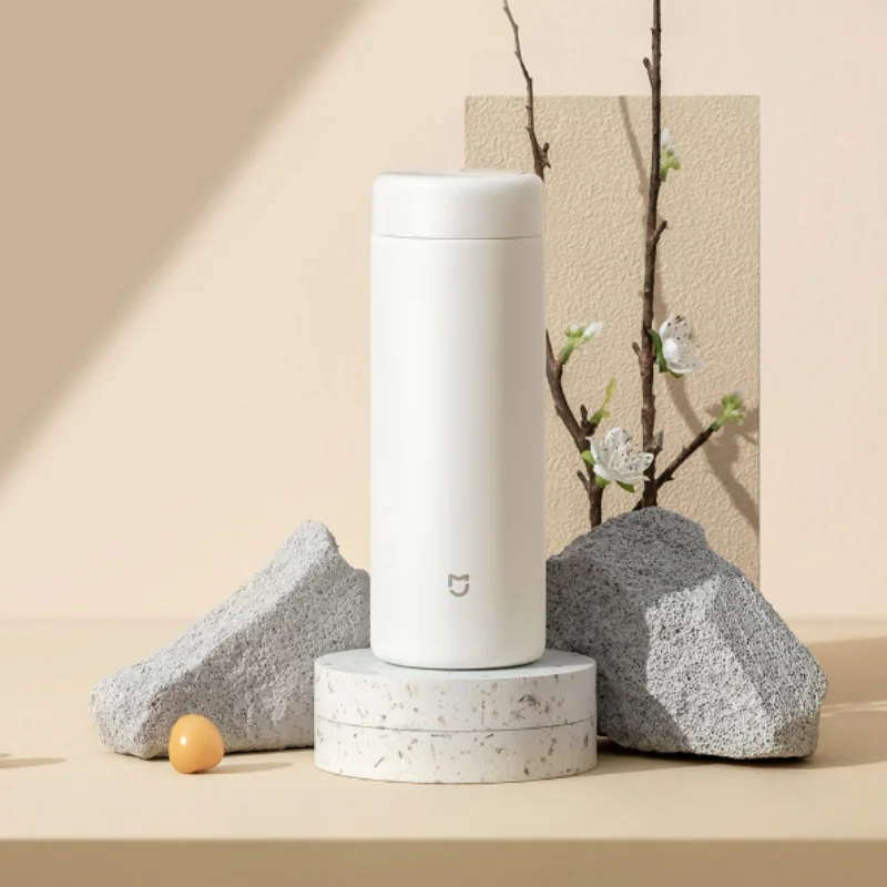 شاومي Mijia-المحمولة الفولاذ المقاوم للصدأ معزول زجاجة ماء ، الترمس خفيفة الوزن ، كوب ماء ، 350 مللي ، يصلح للرياضة ، التخييم ، السفر ، جديد