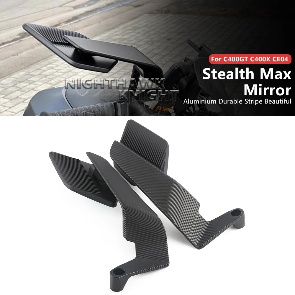 For BMW CE04 CE 04 C400GT C400X C 400 GT C 400X Motorcycle Accessories Stealth Max Rotatable Aluminium Rearview Mirror