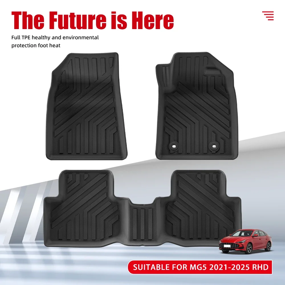 

TPE 3D Car Floor Mat RHD for MG5 2021-2025 Waterproof Non-slip Car Mat