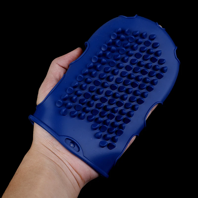 Guante de masaje de baño, masajeador de relajación, antigrasa corporal, silicona, multifuncional, suave, adelgazante, cepillo de celulitis