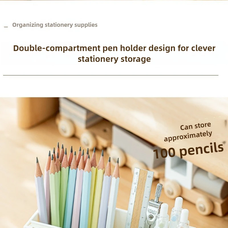 حامل قلم تقويم البرنامج الإبداعي للأطفال 2 في 1 تقويم 2026 ملاحظات زخرفة سطح المكتب الجديدة تحقق من الوصول ورف التخزين