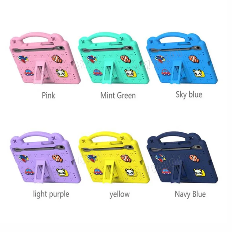 For Samsung Galaxy Tab S7 S8 S9 11 2023 SM-X710/X716B/X718U/X700/X706/T870/T875 Anti-Fall EVA Cute Kids Case Stand Tablet Cover