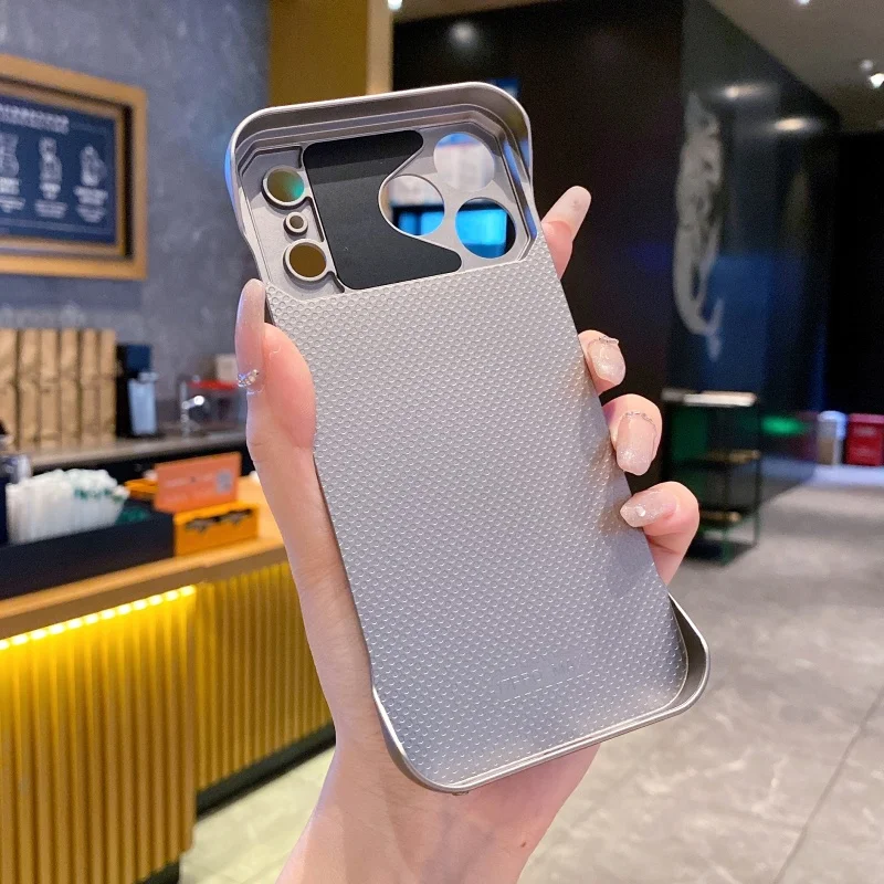 حافظة جلدية فاخرة بدون حدود للعلاج بالروائح لهاتف آيفون 17 Air 16 15 14 13 12 Mini 11 17 Pro Max Plus لغطاء Magesafe المغناطيسي