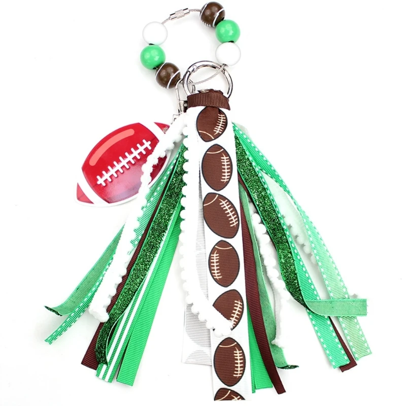 

Keyring Accessory Handcrafted Tassels Design For Sports Fan Gift E0BF