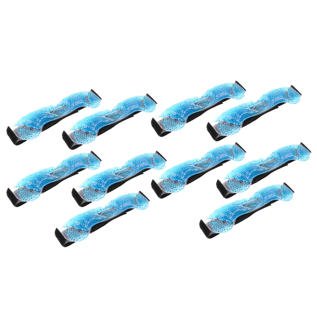 

10 шт., пакет горячего и холодного льда, мигрень для облегчения и регулируемый ремешок