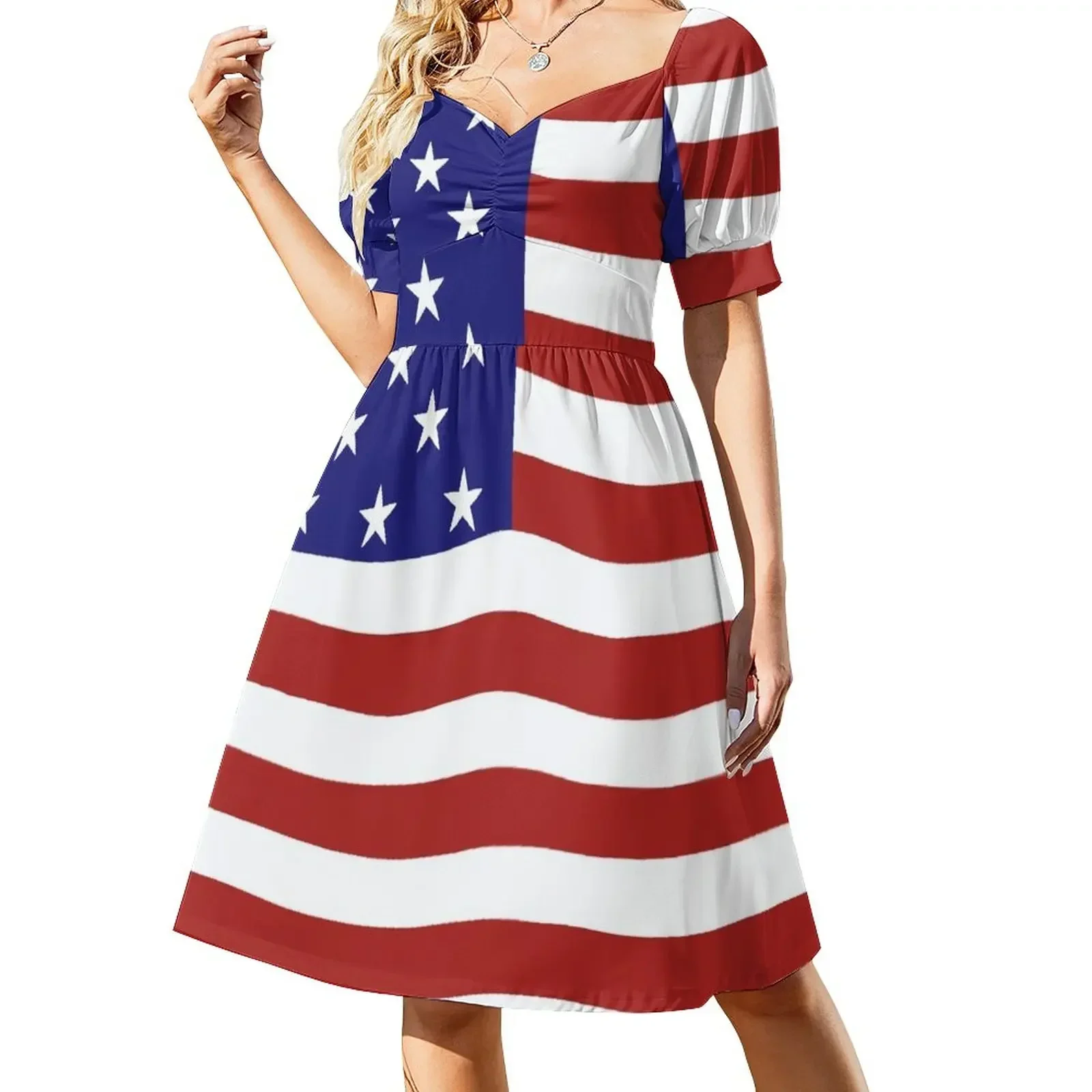 

American flag Sleeveless Dress summer dresses womens 2025 festival outfit women dresses women summer 2025 Dress