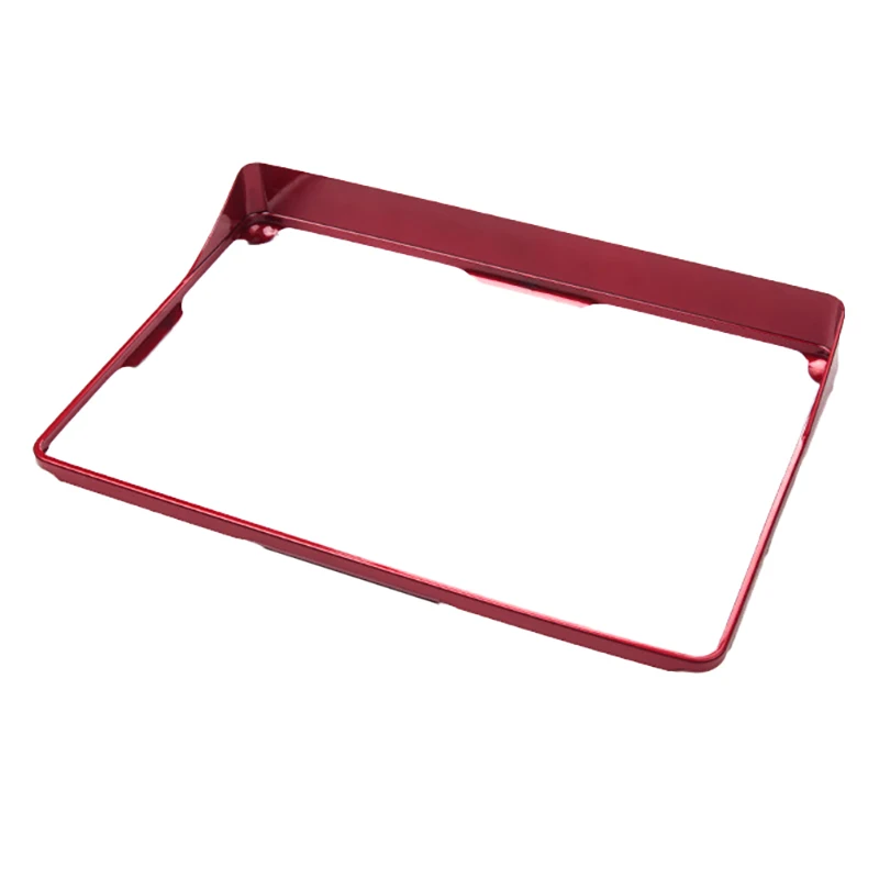 for Tesla Model 3 Y 2021 Vehicle Navigator Sunshade Visor GPS Navigation Sun Hood Anti Reflective Block Red