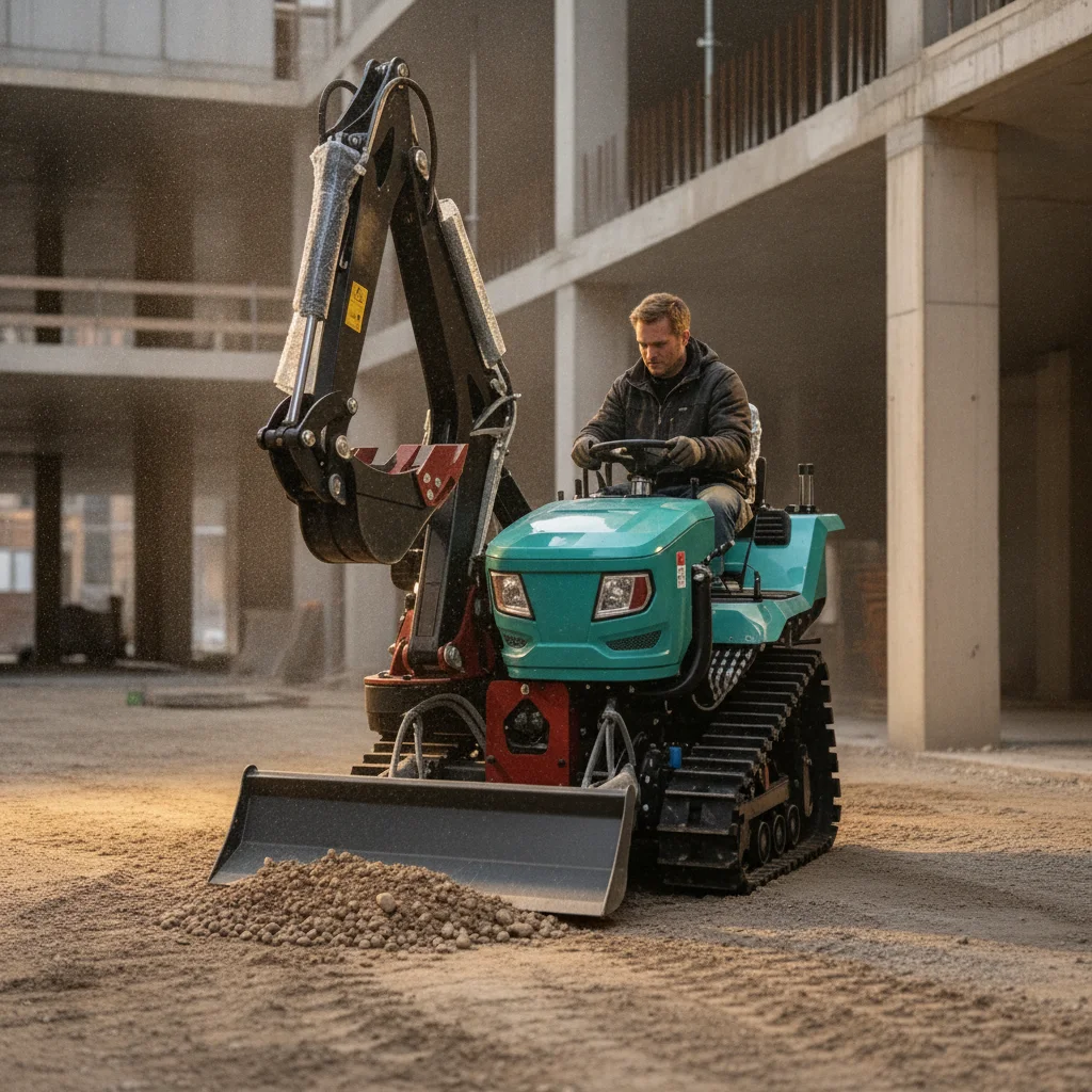 35HP All‑Terrain Crawler Tractor Agricultural Machine for Wasteland Reclamation Dry Land Ploughing