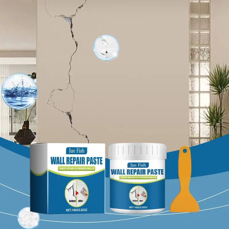 Wall Repair Paste Can Quickly Fill Gaps And Holes Without Leaving Any Marks And Repair Small Wall Defects It Is More Durable{H}