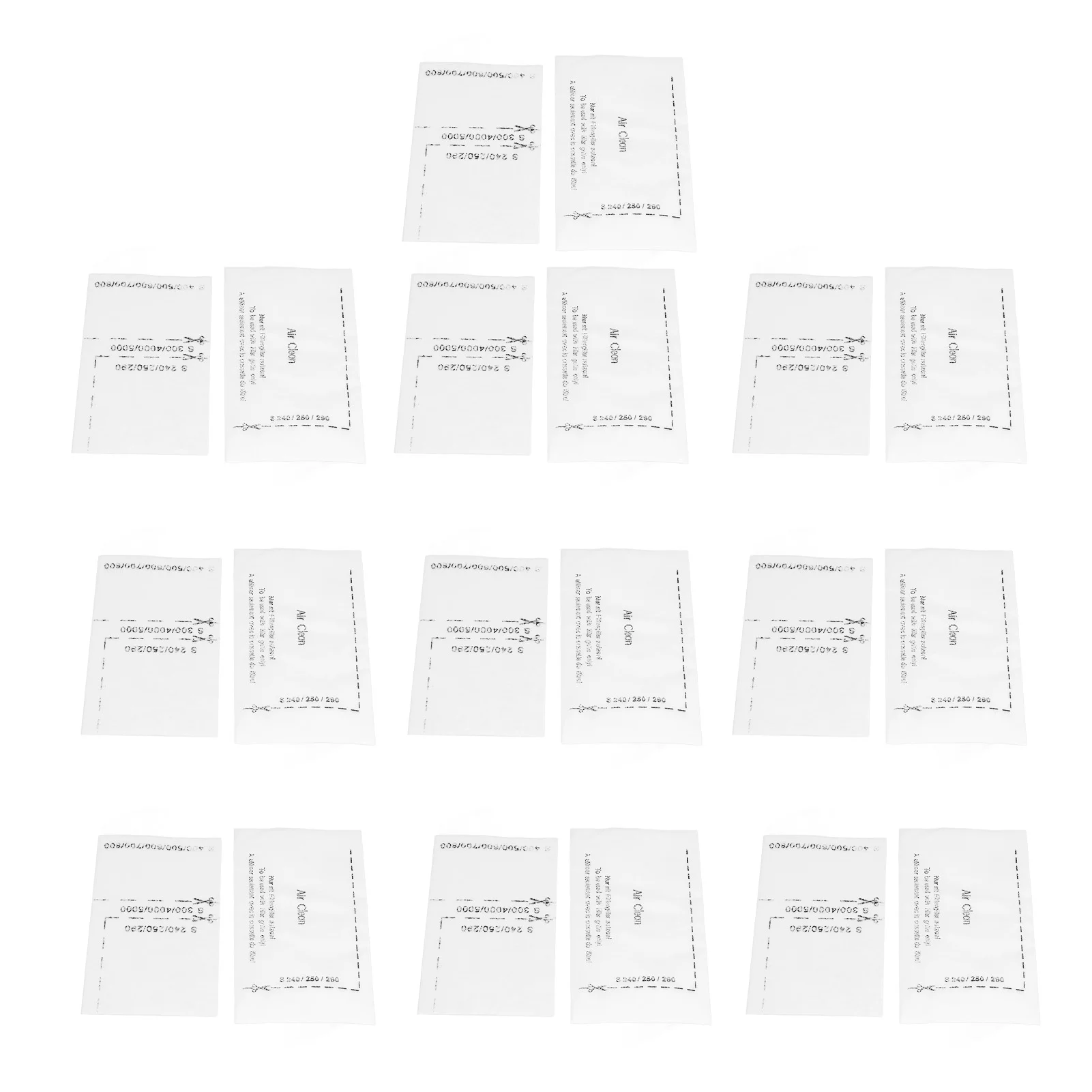 10Set Fiber Filter Screen Kit Vacuum Cleaner Accessories Fit For Miele FJM GN Series