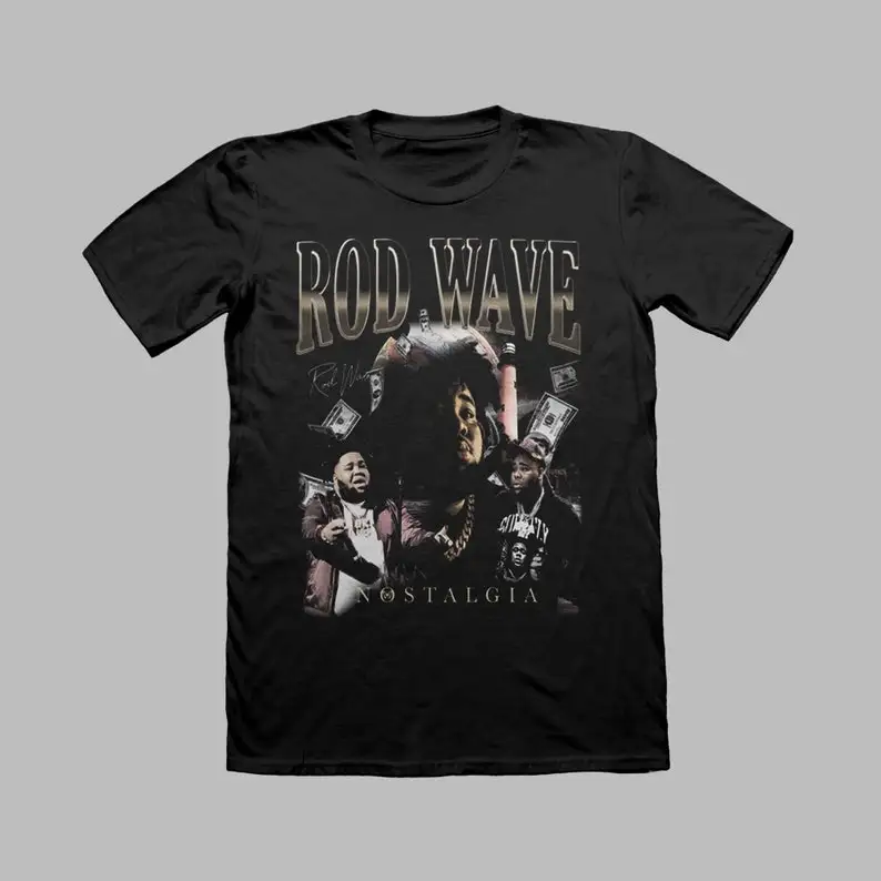 

ROD WAVE NOSTALGIA T-Shirt | High Quality | Vintage Hip Hop Retro Style 90s Tee