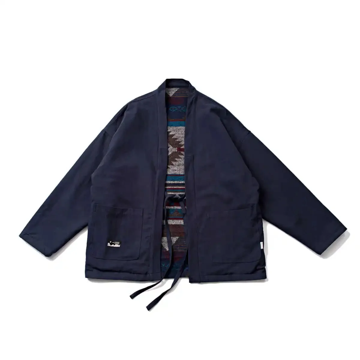 Imagem -02 - Cabolsa Japonês Daopao Cardigan Vintage Parte Superior do Painel Multi Bolso Trekking ao ar Livre Camping Taekwondo Roupas Esportivas Novo Outono