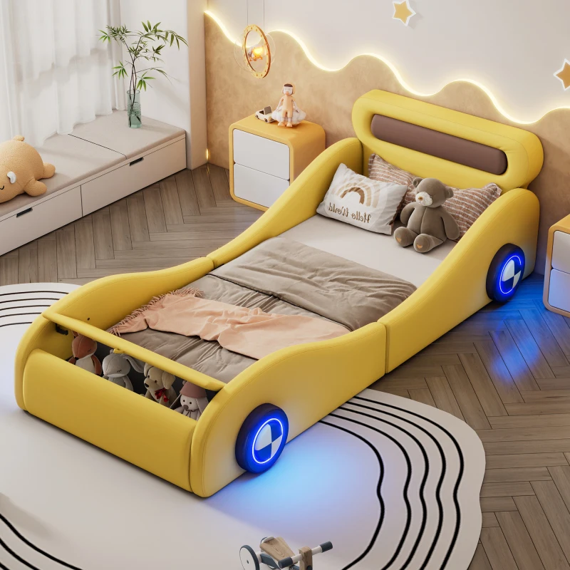 توصية شاملة لسرير أطفال بمقاس 90×200 سم بتصميم سيارة مضاءة ومساحة تخزين – تجربة عملية من مستخدم حقيقي