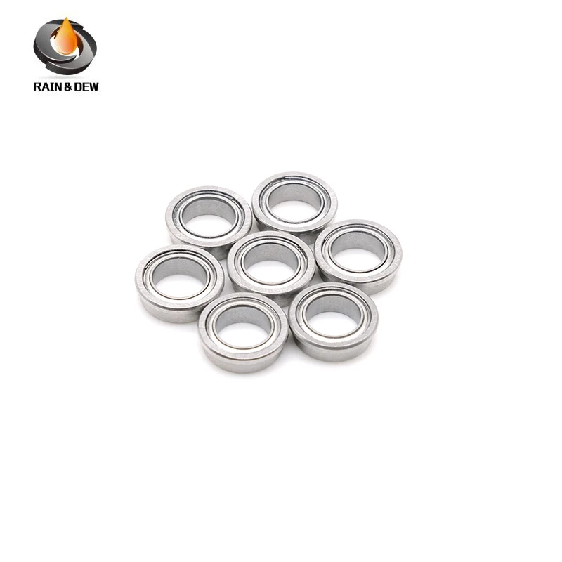 10PCS FR168ZZ 6.35x9.525x3.175 mm High Quality ABEC-7 Mini Flanged Ball Bearings FR144ZZ FR2-5ZZ FR156ZZ FR166ZZ FR188ZZ FR8ZZ