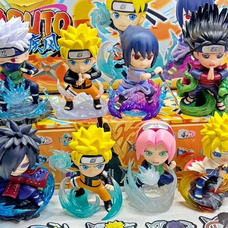 

Genuine Funism Naruto Shippuden Ultimate Battle Blind Box Anime Figure With Identity Card Collectible Birthday Gifts
