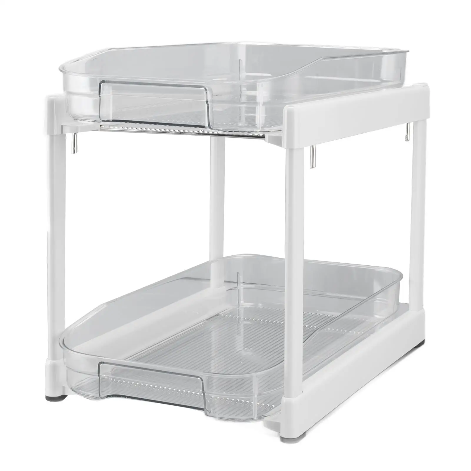 2-Tier Under Sink Organizer - Anti-Rust Storage Solution for bathroom & for study Cabinets