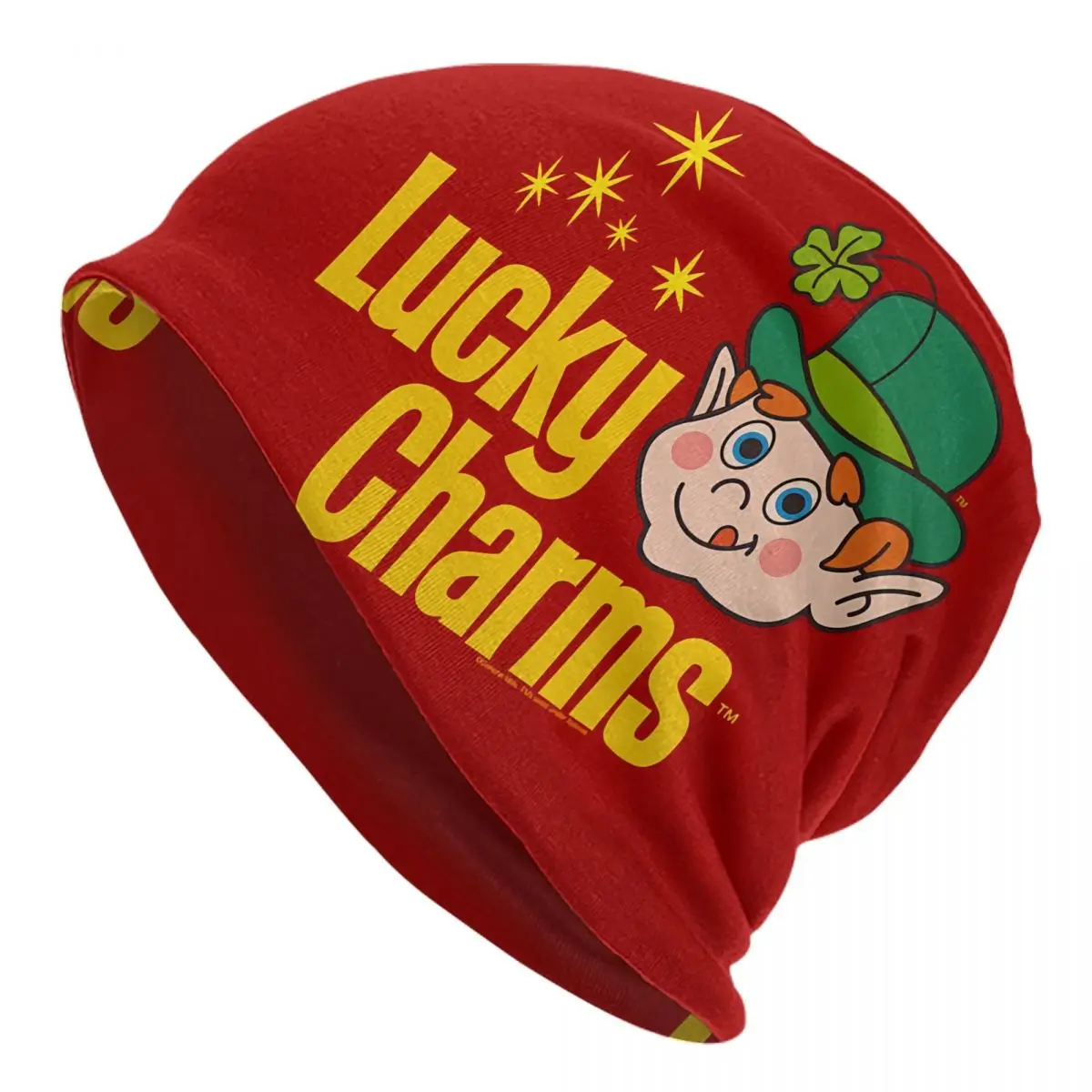 Lucky Charms Cap Men Women Paragraph Beanie Warm Fashion Hundred Take Ins Pullover Slouch Hiphop Thin Unisex