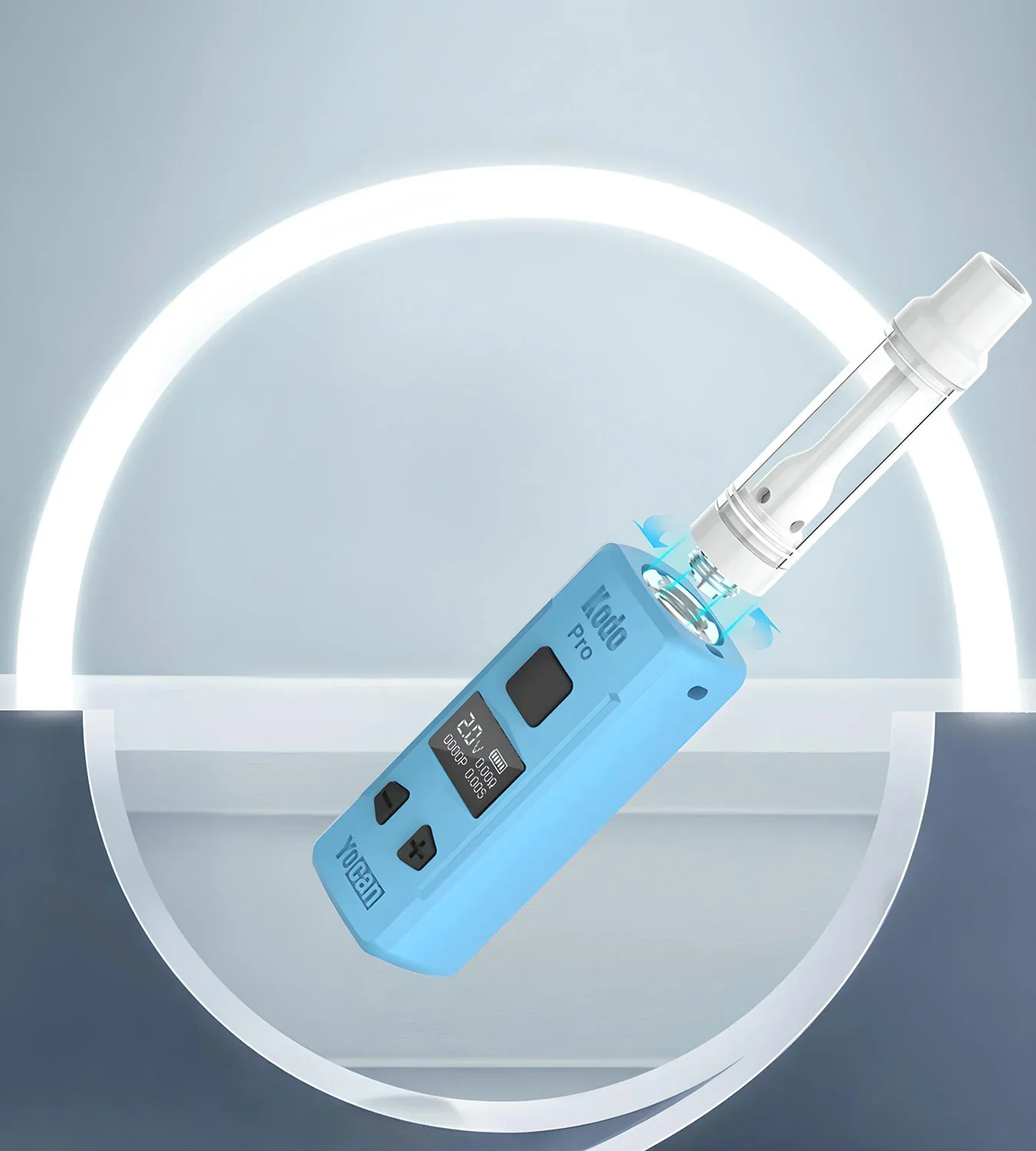 5-10 قطعة الأصلي Yocan كودو برو vape Mod 400mAh بطارية 10s التسخين 510 موضوع البطارية ل 510 خرطوشة السجائر الإلكترونية #4