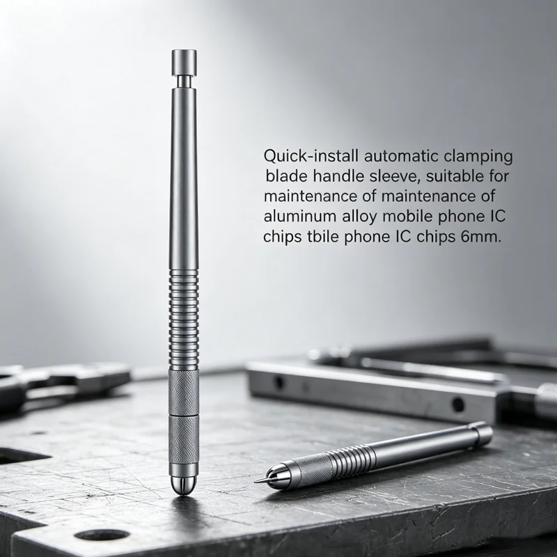 013 Auto Grip Fast Assembly Blade Holder Fit ≤6mm Blades Mobile Mainboard IC Chip Repair Micro Carving Hand Tool Kit