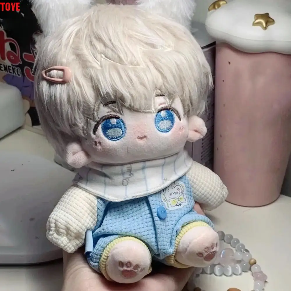 

Комбинезон 20 см, хлопковая кукольная одежда, нагрудник с кроликом, милая кукольная одежда, милая хлопковая кукольная одежда, детский подарок